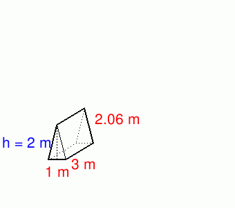 Math Practice Problems - Triangular Prisms